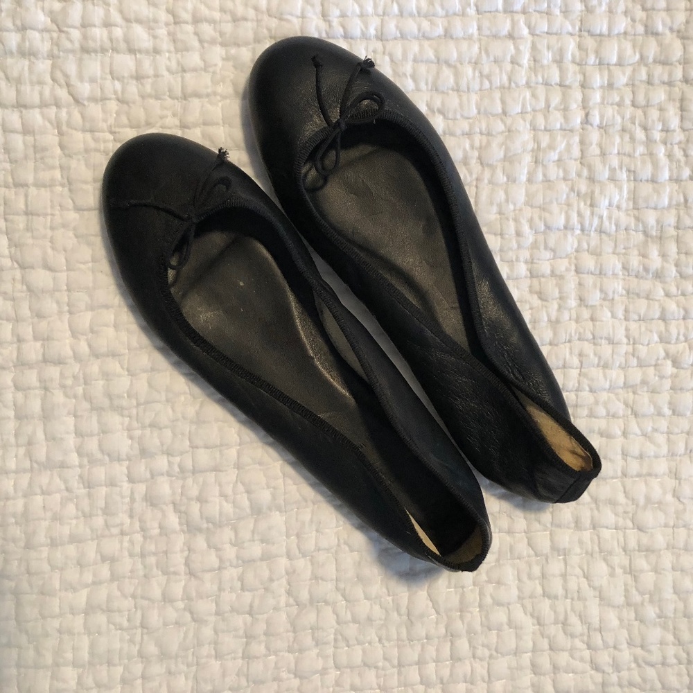 J. Crew Evie Ballet flat 8.5 black